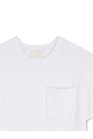 white cotton t-shirt GIVENCHY KIDS | H3112410P